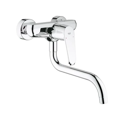 Смеситель для мойки GROHE EURODISC COSM настенный 33772002