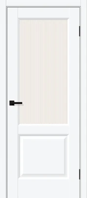 Дверь межкомнатная полотно Неоклассик-33 пэт White Silk 2000x600 мм