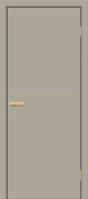 Дверь межкомнатная полотно Браво-0.24.П (SG:P3) пэт Clay Silk 2000x900 мм