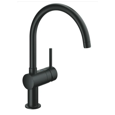 Смеситель для мойки GROHE MINTA 3/8 черный бархат 32917KS0