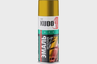 Эмаль KUDO REFLECTIVE FINISH бронза, 520 мл