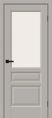 Дверь межкомнатная полотно Неоклассик-35 пэт Grey Silk 2000x900 мм