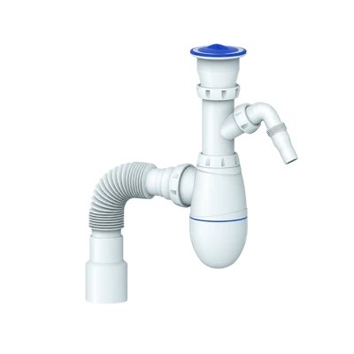 Сифон для мойки Unicorn с отводом для стиральной машины 1 1/2х40 Г40-40/50 В320V