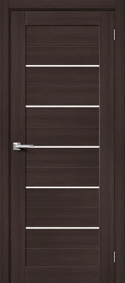 Дверь межкомнатная полотно Порта-22 эко шпон Wenge Veralinga 2000x900 мм