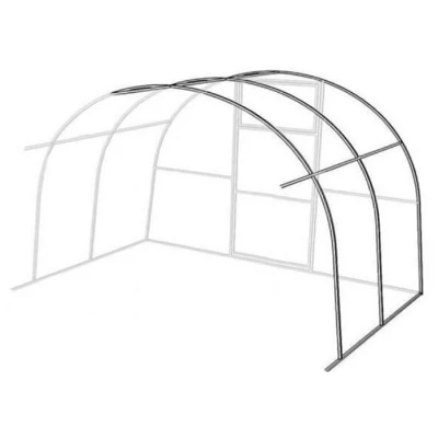 Удлинение каркаса теплицы 3*2,1*2 м (Шаг дуги 1 м)