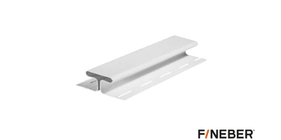 Профиль для сайдинга Fineber H-профиль CLASSIC COLOR Белый