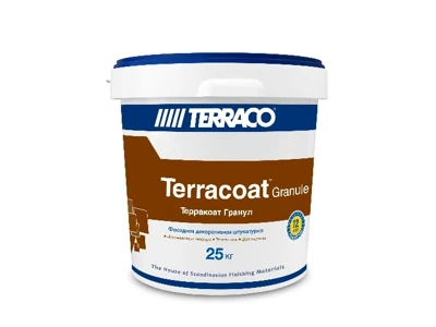 Штукатурка фасадная декоративная акриловая Terracoat Granule NP Шуба, 1,5 мм, 25 кг