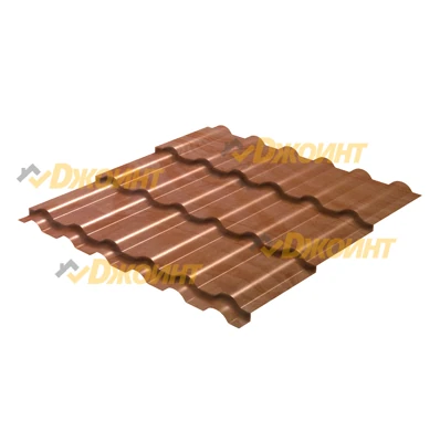 Металлочерепица ДЮНА 35 0,5 Printech Alder 3D (Ольха 3D wood)