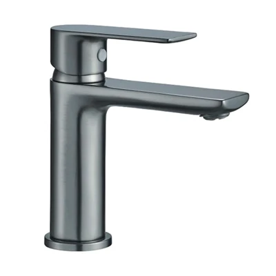 Смеситель для умывальника HAIBA HB10505-3 вороненая сталь 1/2