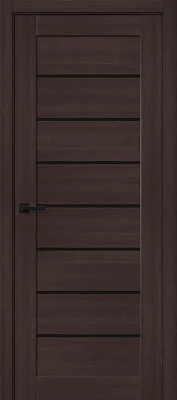 Дверь межкомнатная полотно Браво-22 эко шпон Wenge Melinga Black Shine 2000x900 мм