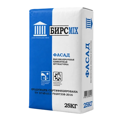 БИРСMIX ФАСАД Штукатурка декоративная 25 кг