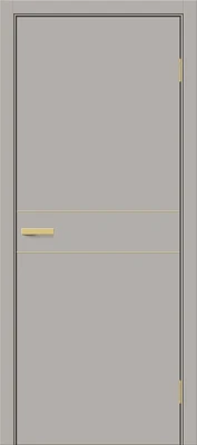 Дверь межкомнатная полотно Браво-0.24.П (SG:P3) пэт Grey Silk 2000x900 мм
