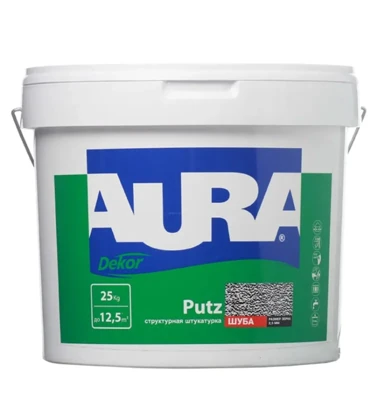 AURA Штукатурка " Putz Decor" шуба 1,5 мм 25 кг