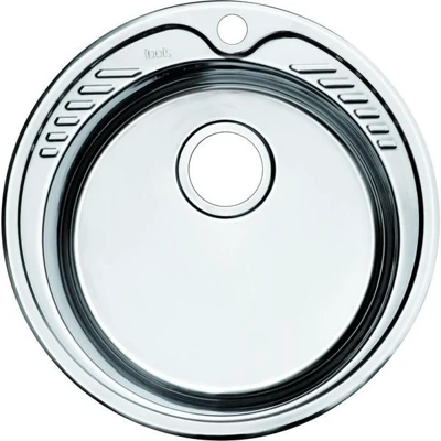 Мойка IDDIS D 490 Suno S круглая шелк SUN49S0i77