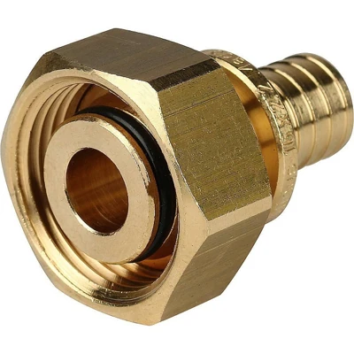 Евроконус STOUT 16х2,2 х 3/4" для труб из сшитого полиэтилена аксиальный