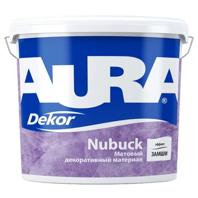 AURA ДЕКОРАТИВНЫЙ МАТЕРИАЛ c эффектом потертой кожи и нубука " Nubuck" 1 кг