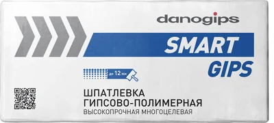 Шпатлевка DANOGIPS SmartGips гипсополимерная, 19 кг