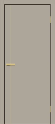 Дверь межкомнатная полотно Браво-0.10.П (SG:P3) пэт Clay Silk 2000x900 мм