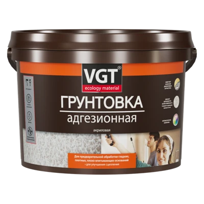Грунт ВГТ Адгезионный, шероховатая поверхность, 16 кг