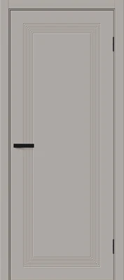 Дверь межкомнатная полотно Граффити-20 винил Grey Pro 1900x600 мм