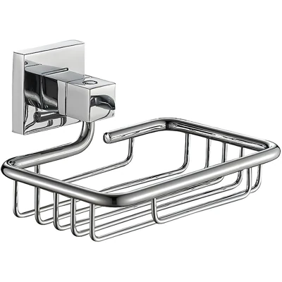 Мыльница HAIBA HB8602-1 решетчатая хром