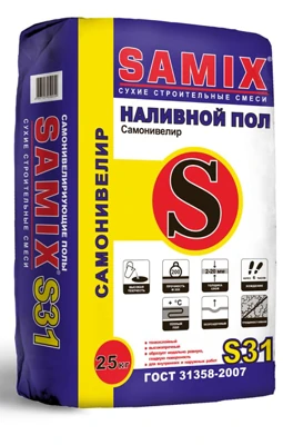 SAMIX Пол наливной ( ) Самонивелир S-31 25 кг