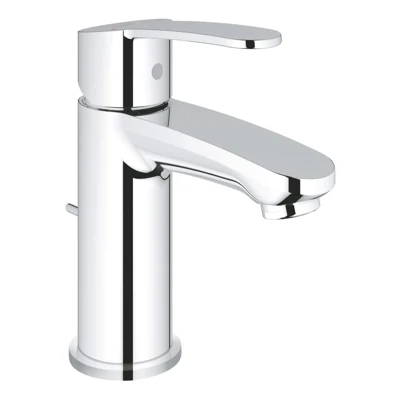Смеситель для умывальника GROHE EUROSTYLE COSM донный клапан 3/8 23037002