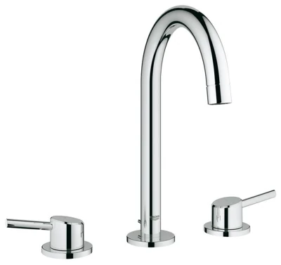 Смеситель для умывальника GROHE CONCETTO на 3 отверстия, донный клапан 20216001