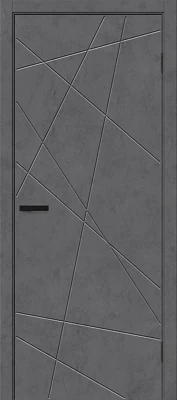 Дверь межкомнатная полотно Граффити-5.Д эко шпон Slate Art 2000x800 мм