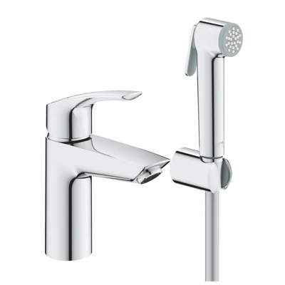 Смеситель для умывальника GROHE EUROSMART с гигиеническим душем 23124003