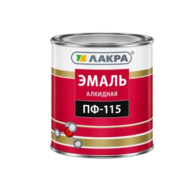 Эмаль ПФ-115 Лакра белый 1,9 кг