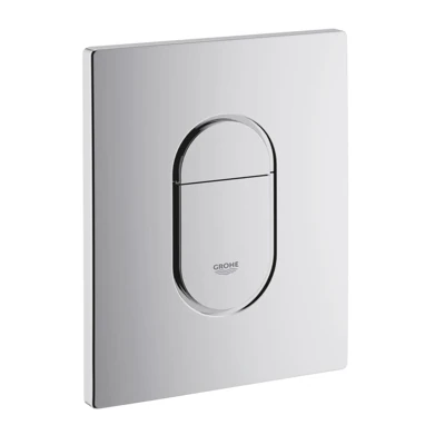 Клавиша двухрежимная GROHE Arena Cosmo 156*197 вертикальная хром 38844000