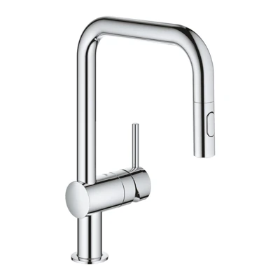 Смеситель для мойки GROHE MINTA вытяжной излив 3/8 32322002