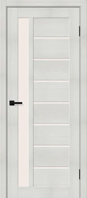 Дверь межкомнатная полотно Браво-27 эко шпон Bianco Melinga 2000x900 мм Magic Fog