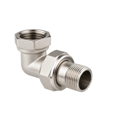 Американка AQUALINK 3/4 угловая никелированная