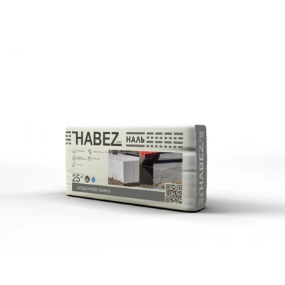 HABEZ НАЛЬ Кладочная смесь для пеногазобетона, 25 кг