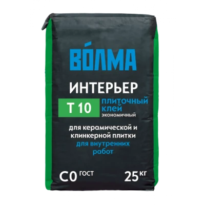 ВОЛМА Плиточный клей Интерьер, 25 кг