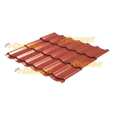 Металлочерепица Супермонтеррей 24 0,5 Solano 30 Terracota терракотовый