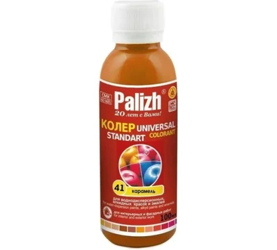 Паста колеровочная Palizh №41 карамель, 0,1 л