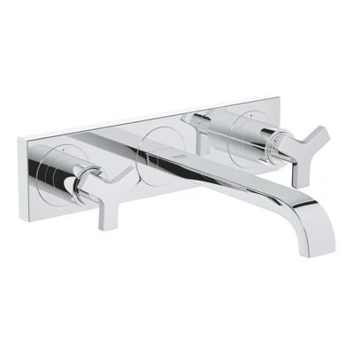 Смеситель для умывальника GROHE ALLURE настенный на 3 отверстия