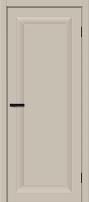 Дверь межкомнатная полотно Граффити-20 винил Cream Pro 1900x600 мм