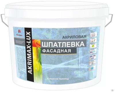 AKRIMAX Шпатлевка фасадная 15 кг