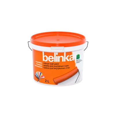 Краска водно-дисперсионная Belinka моющаяся 2 л