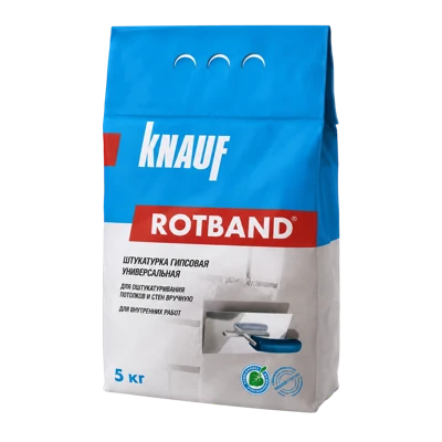KNAUF РОТБАНД Штукатурка гипсовая 5 кг