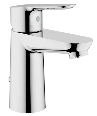 Смеситель для умывальника GROHE BAUEDGE донный клапан 3/8 23329000