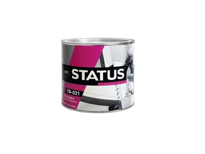 Грунт ГФ-021 STATUS серый РадугаМалер 1,8 кг