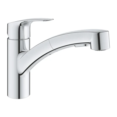 Смеситель для мойки GROHE EUROSMART вытяжной излив 3/8 30305001