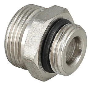 Ниппель переходной евроконус 1/2"x3/4" наружный-наружный Valtec