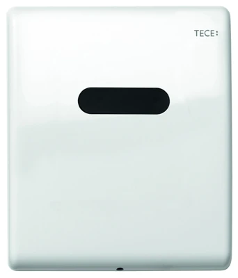 Панель смыва с инфракрасным датчиком для писсуара TECEplanus Urinal 6 V-Batterie, белый глянцевый