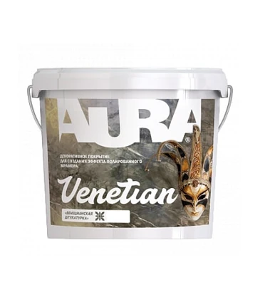 AURA VENETIAN Декоративное покрытие 4 кг/2,3 л